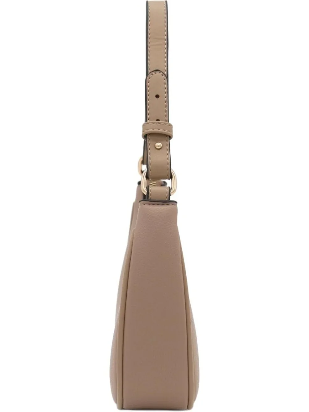 Women Taupe Small Crescent For Trendy Underarm Purse Zipper Shoulder Bag